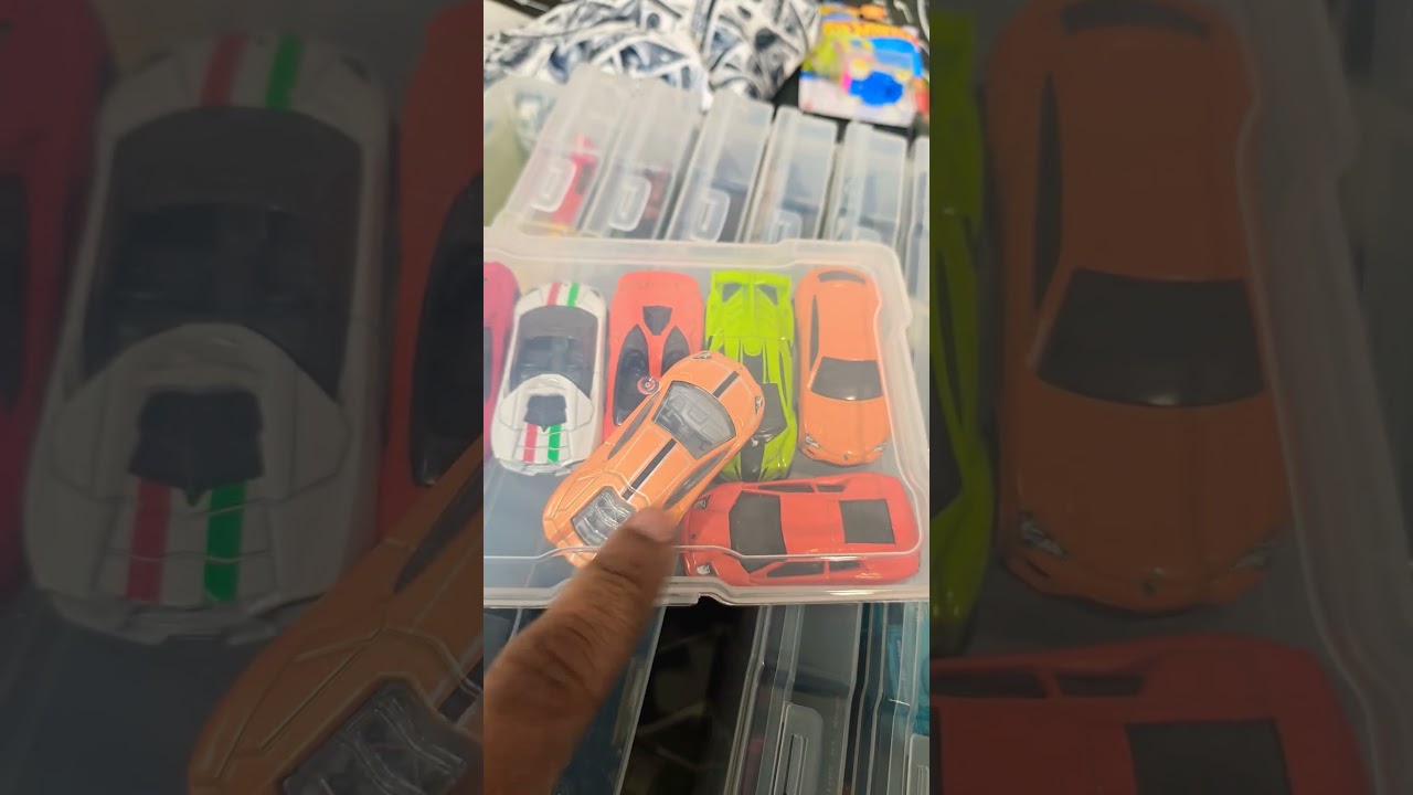 how to organize diecast cars 