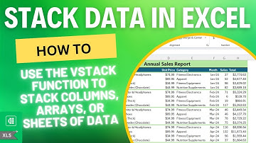 Master VSTACK in Excel & Combine Data Like a Boss (This Will Save You Time!)