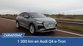 1 300 km en Audi Q4 e-Tron : quand l'électronique joue des tours