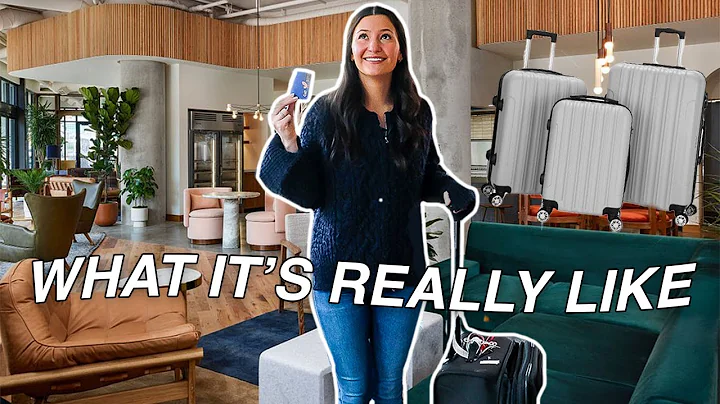 I tried LIVING in an EXTENDED STAY HOTEL...