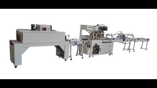 Automatic multi boxes facial tissue shrink packing machine