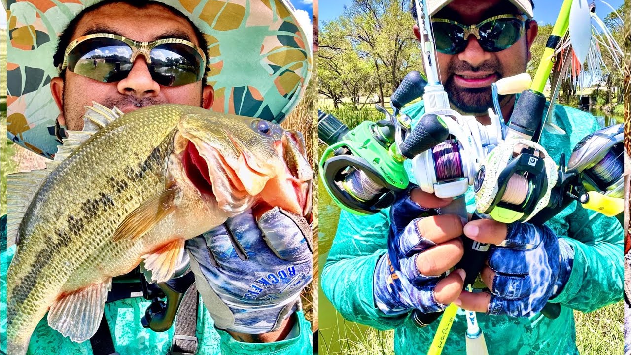 Tips Para Pescar Bass con Baitcaster Muchas Capturas En Este Lago