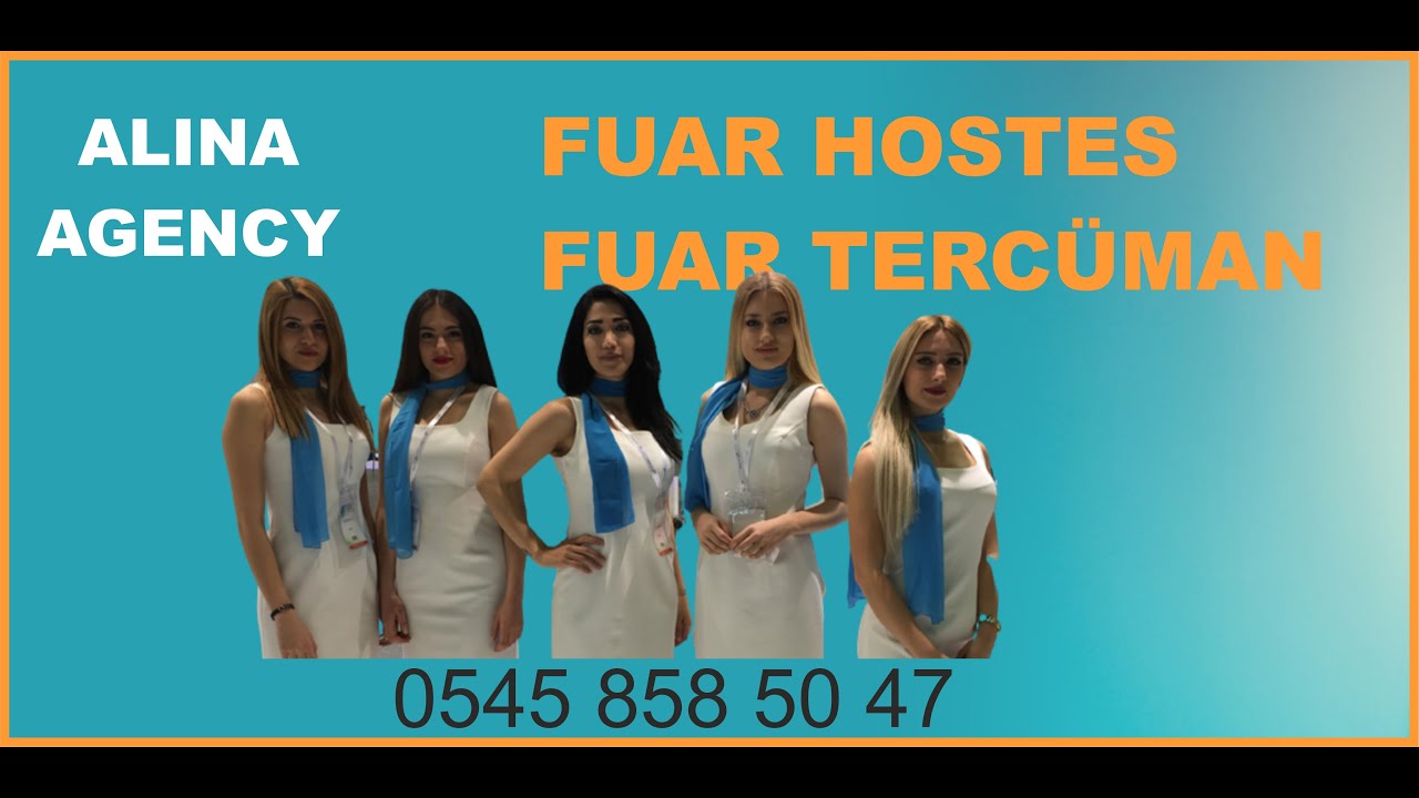 Fuar hostes ve tercüman |Alina Agency |