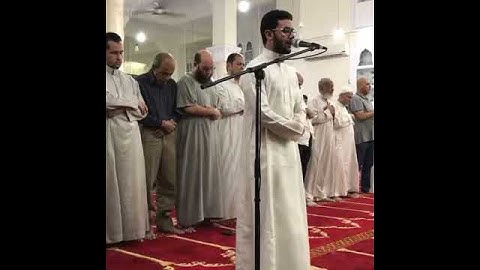 مقطع جد مؤثر من القرآن الكريم في التراويح مع مصعب عرفات