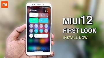 MIUI 12 FIRST LOOK | Redmi Note 5 MIUI 12 Update Install Now