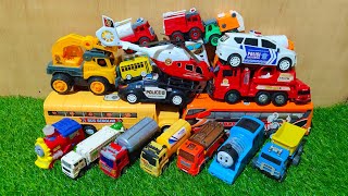 Mobil Mainan Truk Oleng, Mobil Truk Tangki, Mobil Truk Pasir, Mobil Truk Molen, Mobil Polisi, Tayo