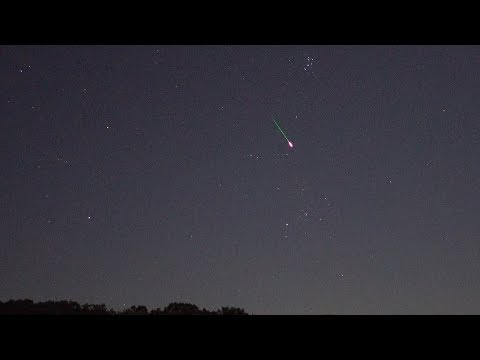 Perseid Meteor Shower, Sauk Rapids, MN 8/12/2017
