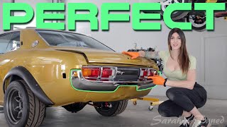 Fresh Chrome & Bumperette Delete // 1974 2UZ V8 Celica