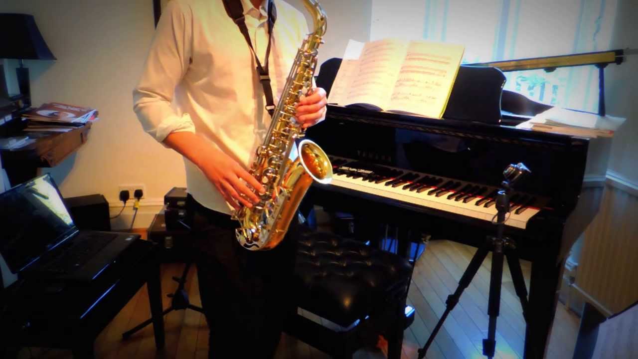 Sonata Grade 8 Alto Saxophone Piece 2012 YouTube