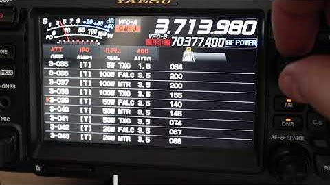 Yaesu FTDX10 - jak uruchomić menu serwisowe - SP8PA