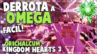 Cómo DERROTAR a OMEGA en Kingdom Hearts 3 | ORICHALCUM + | Jefe Secreto GUMI 