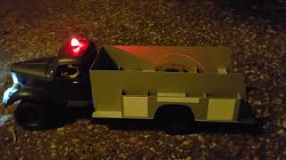 1950s FWD fire engine test