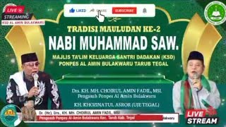 Full Video Pengajian Tradisi Mauludan Ke-2 Ksd Al Amin Bulakwaru - Kh. Khozinatul Asror