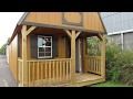 Derksen Urethane Finish 12X30 Lofted Barn Cabin with Electrical Package Derksen Urethane Finish 12X30 Lofted Barn Cabin with Electrical Package