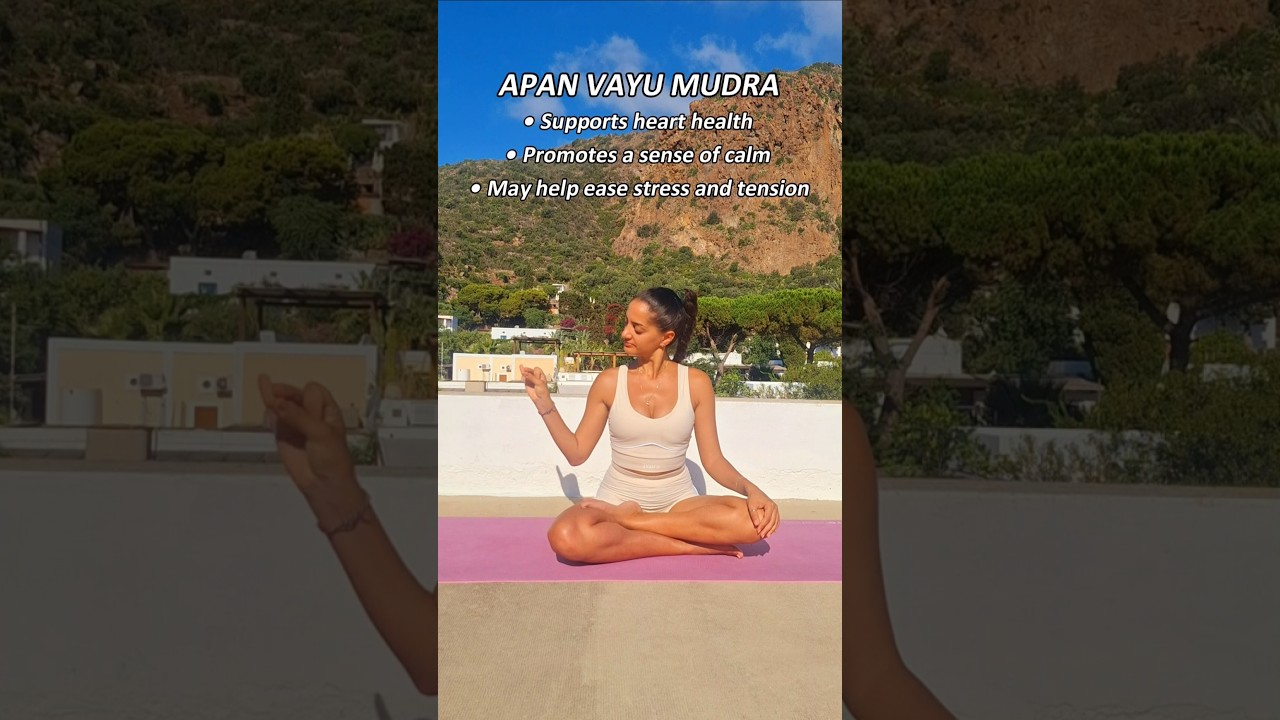 Apan Vayu Mudra — Heart & Pain Relief — yoga mudra video