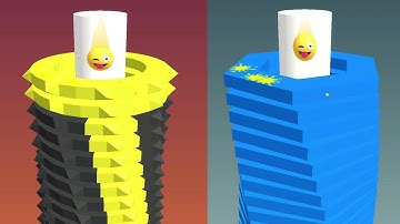 Stack Ball! Very satisfying and relaxing ASMR slicing game