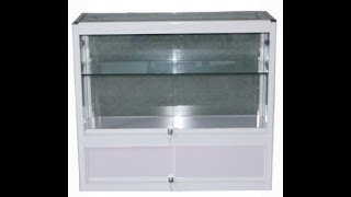 Glass Display Cabinet Assembly Video