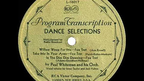 1932 Paul Whiteman LP - Dance Selections (Irene Ta...