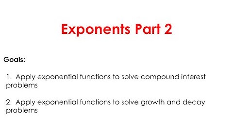 4.1 Exponents Part 2