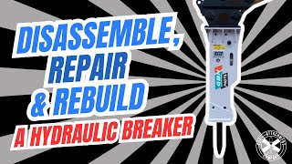 How to repair and re-seal a hydraulic breaker attachments - GB Hammer