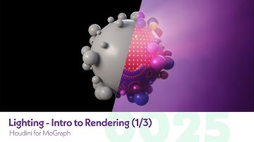 Lighting (Intro to Rendering 1/3) - Houdini For MoGraph Ep0025