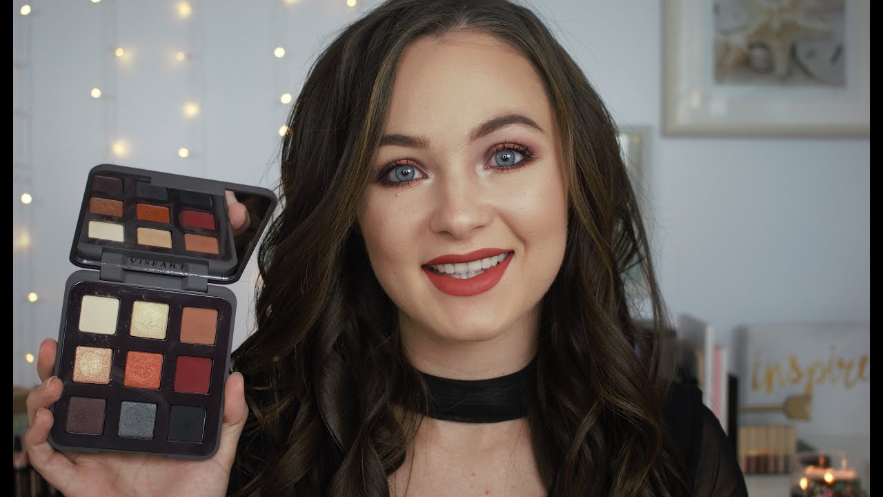 VISEART Golden Hour Eyeshadow Palette Swatches & Demo