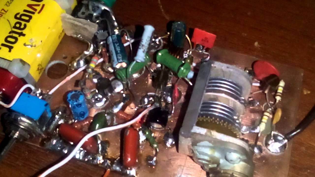 Сверхрегенератор с самогашением: Вещательный FM - YouTube