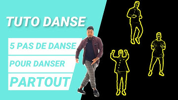 5 pas de danse simples pour danser en soirée, boite de nuit autres événements | Comment danser tuto.