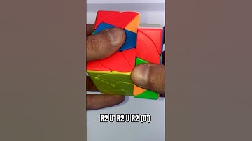 Part2 - Pentacle cube; 2 corners algorithm (cuboid method)