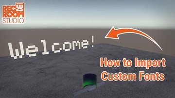 How to import RRS Fronts | Rec Room Tutorial