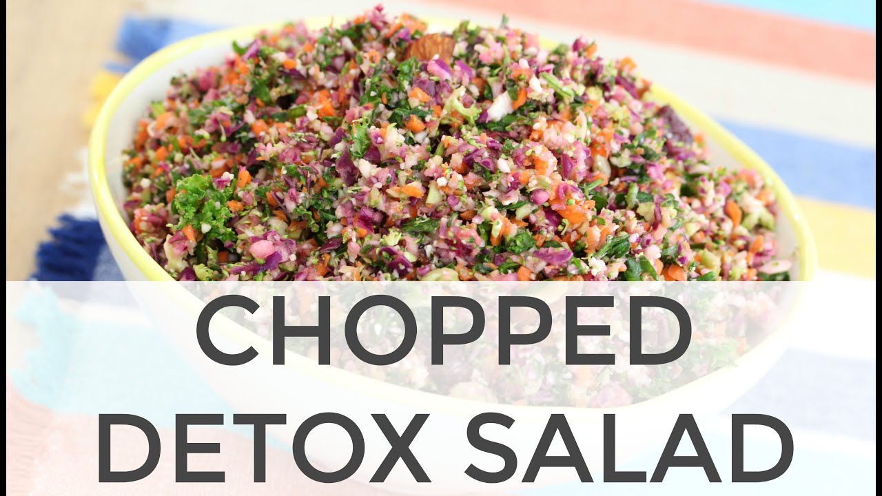 Easy Chopped Detox Salad Recipe | Clean & Delicious