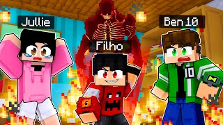 Minecraft: Who's Your Family? FILHO DO BEN 10 GANHOU O BLOODTRIX no Minecraft ‹‹ P3DRU ››