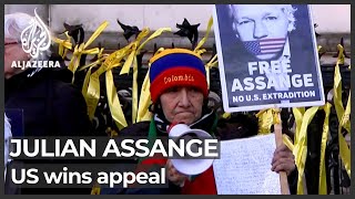 US wins Julian Assange extradition appeal in British court
