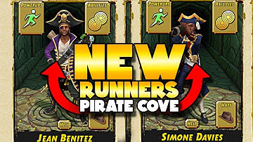 NEW Pirate Runners in Temple Run 2 FIRST LOOK | Pirate Cove