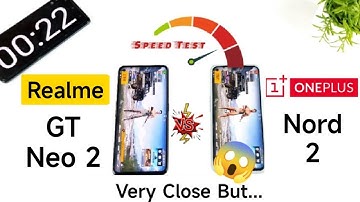 Realme GT Neo 2 vs OnePlus Nord 2 Speedtest After Android 12 Update Shocking Results
