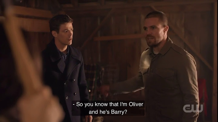 The Flash [5x9] Barry and Oliver visit Kara