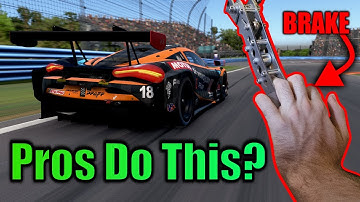 Why Pros Brake with their HANDS in Sim Racing...