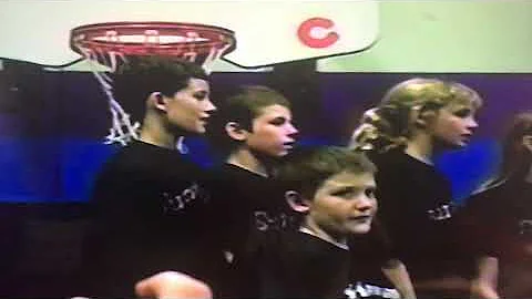 Katie in Sumpter choir