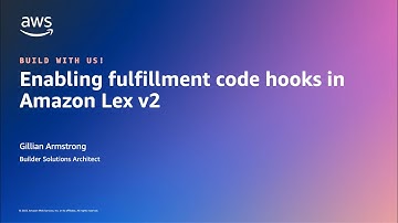 Enabling fulfillment code hooks in Amazon Lex v2 | Amazon Web Services