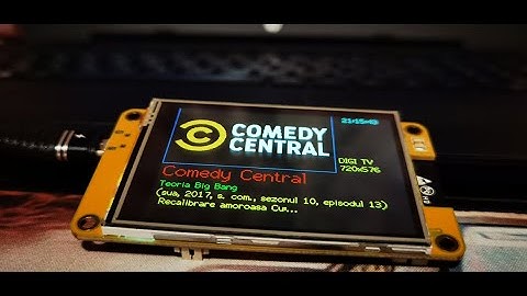 ESP32-2432s028 Displaying picons and data from an XML file, located on a remote server.
