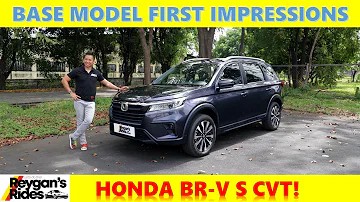 First Impressions of The Base Model Honda BR-V S CVT! [Car Review]