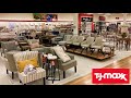 TJ MAXX FURNITURE CHAIRS ARMCHAIRS COFFEE TABLES STOOLS SHOP WITH ME SHOPPING STORE WALK THROUGH