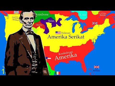 Video: Amerika Serikat Di Peta Dunia