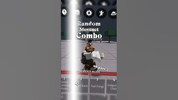 random moveset combo || TSB || #strongestbattlegrounds #battlegrounds #roblox #tsbcombo #music #fyp