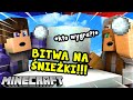 ❄ NAJWIĘKSZA BITWA ŚNIEŻEK?! *wojna zamków* | MINECRAFT EKSTRA | Smolax