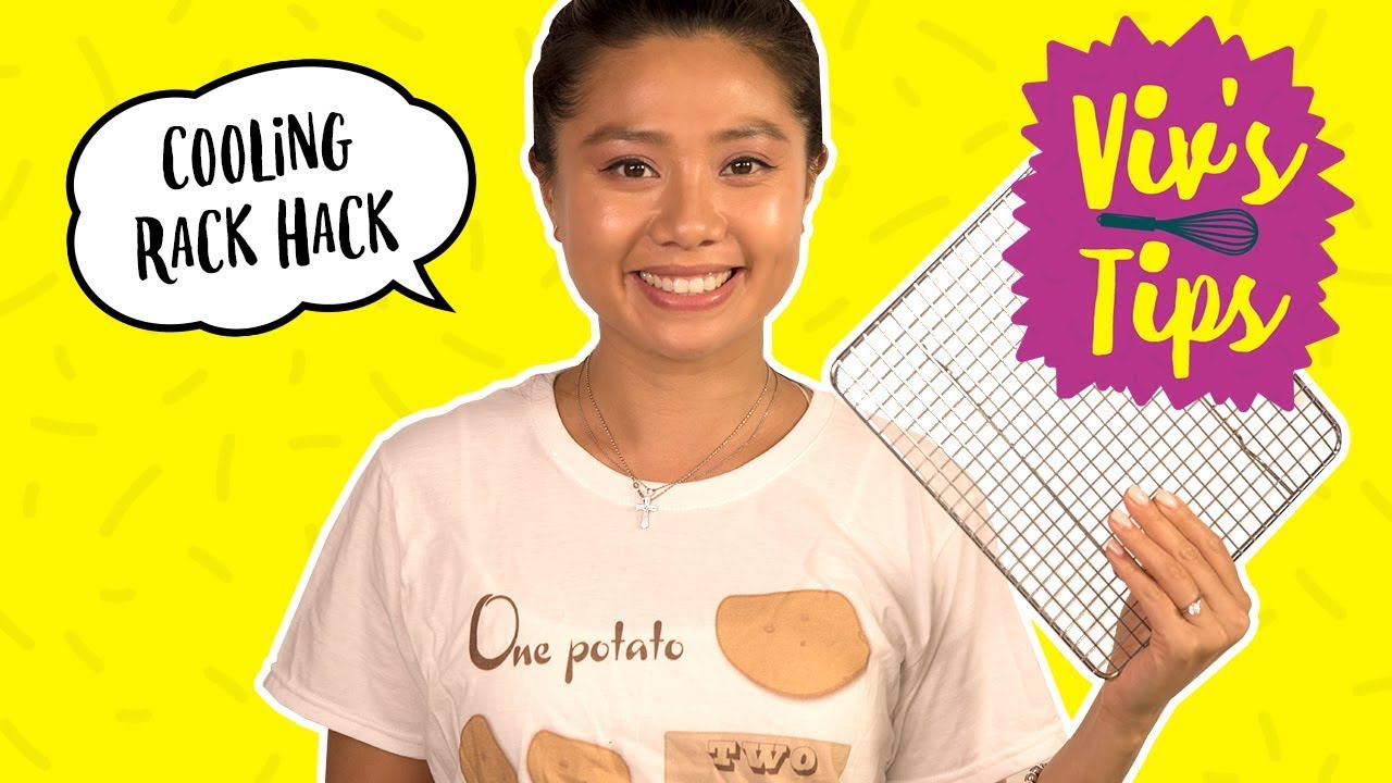 How to Cube with a Cooling Rack | Viv’s Tips | Food Network - YouTube