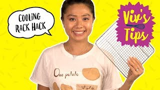 How to Cube with a Cooling Rack | Viv’s Tips | Food Network