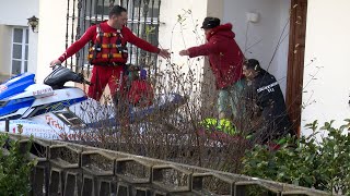 Las inundaciones afectan a una docena de casas en Begonte (Lugo)