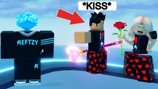 Destroying CRINGEY ODERS in Roblox Blade Ball..