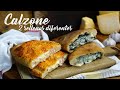 Calzone / Tradicional Napolitano y Espinaca y Salchicha / Pizza Rellena